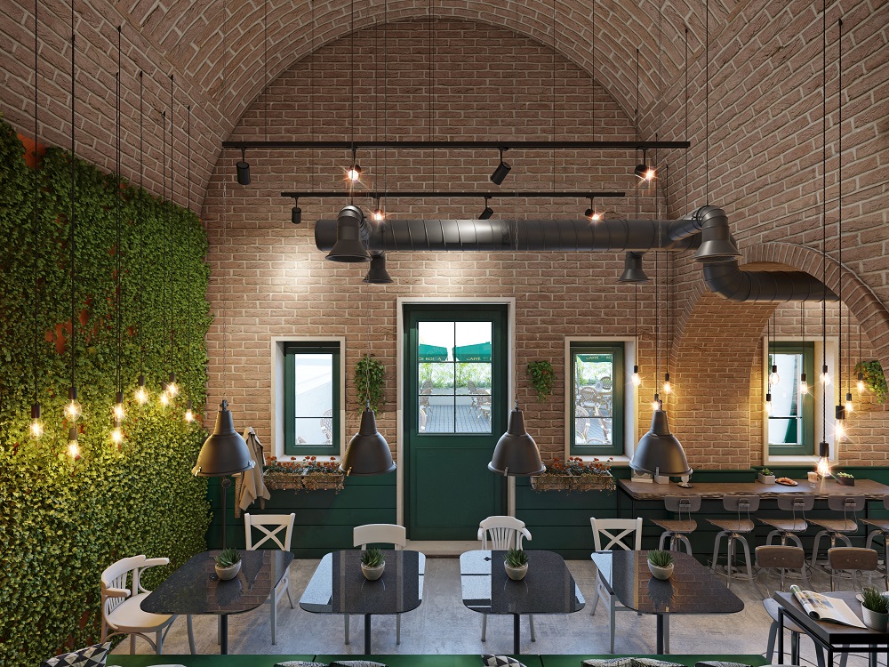 Cafe di roma_interior_option_Brick_view06