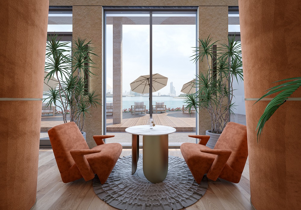 Reception_2023.07.10_Page_11 coastal lounge with sea side view and inviting charm